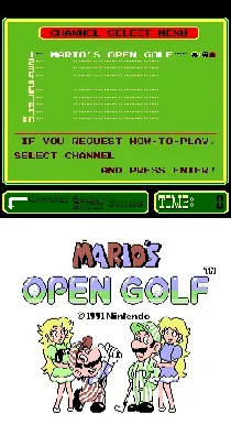 PlayChoice-10: Mario's Open Golf-MAME 2003